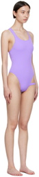 Marieyat Purple Shanice One-Piece Swimsuit