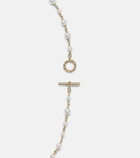 David Yurman Pearl Classics 18kt gold necklace with pearls