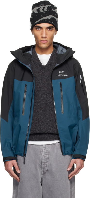 Photo: Arc'teryx Black & Navy Alpha SV Jacket