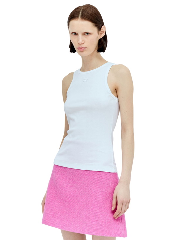 Photo: GANNI Soft Cotton Rib Tank Top