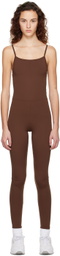 Girlfriend Collective Brown Cami Unitard