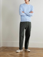FRAME - Straight-Leg Cotton-Blend Twill Chinos - Brown