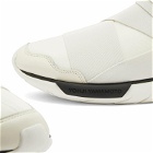 Y-3 Men's QASA Sneakers in Off White/Cream White/Black