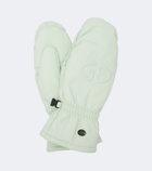 Goldbergh Hilja logo leather mittens