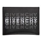 Givenchy Black Embroidered Logo Card Holder
