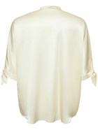 SAINT LAURENT - Crepe Satin Tunic Shirt