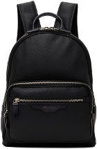 Santoni Black Patch Backpack