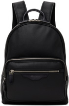 Santoni Black Patch Backpack