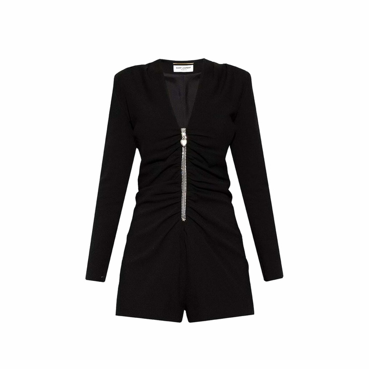 Photo: Saint Laurent Long Sleeves Jumpsuit