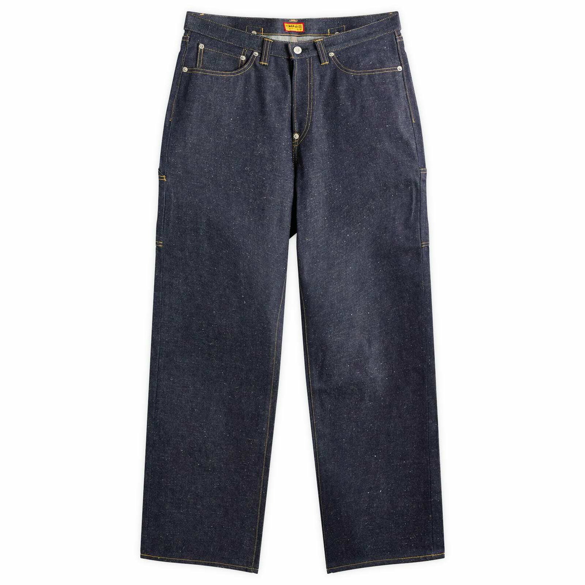Human Made Men's Straight Leg Selvedge Past Denim Jeans in Indigo