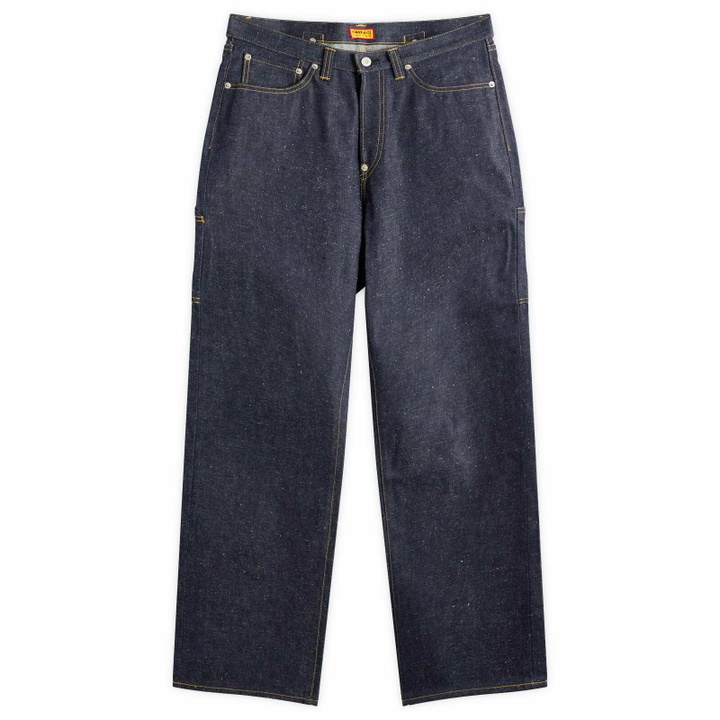 Photo: Human Made Men's Straight Leg Selvedge Past Denim Jeans in Indigo