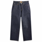 Human Made Men's Straight Leg Selvedge Past Denim Jeans in Indigo