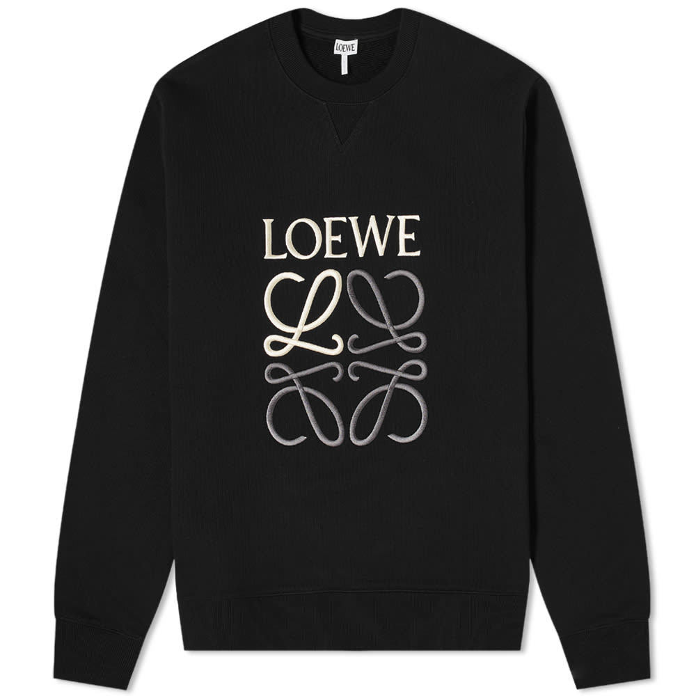 Loewe Pansies Embroidered Crew Sweat Loewe