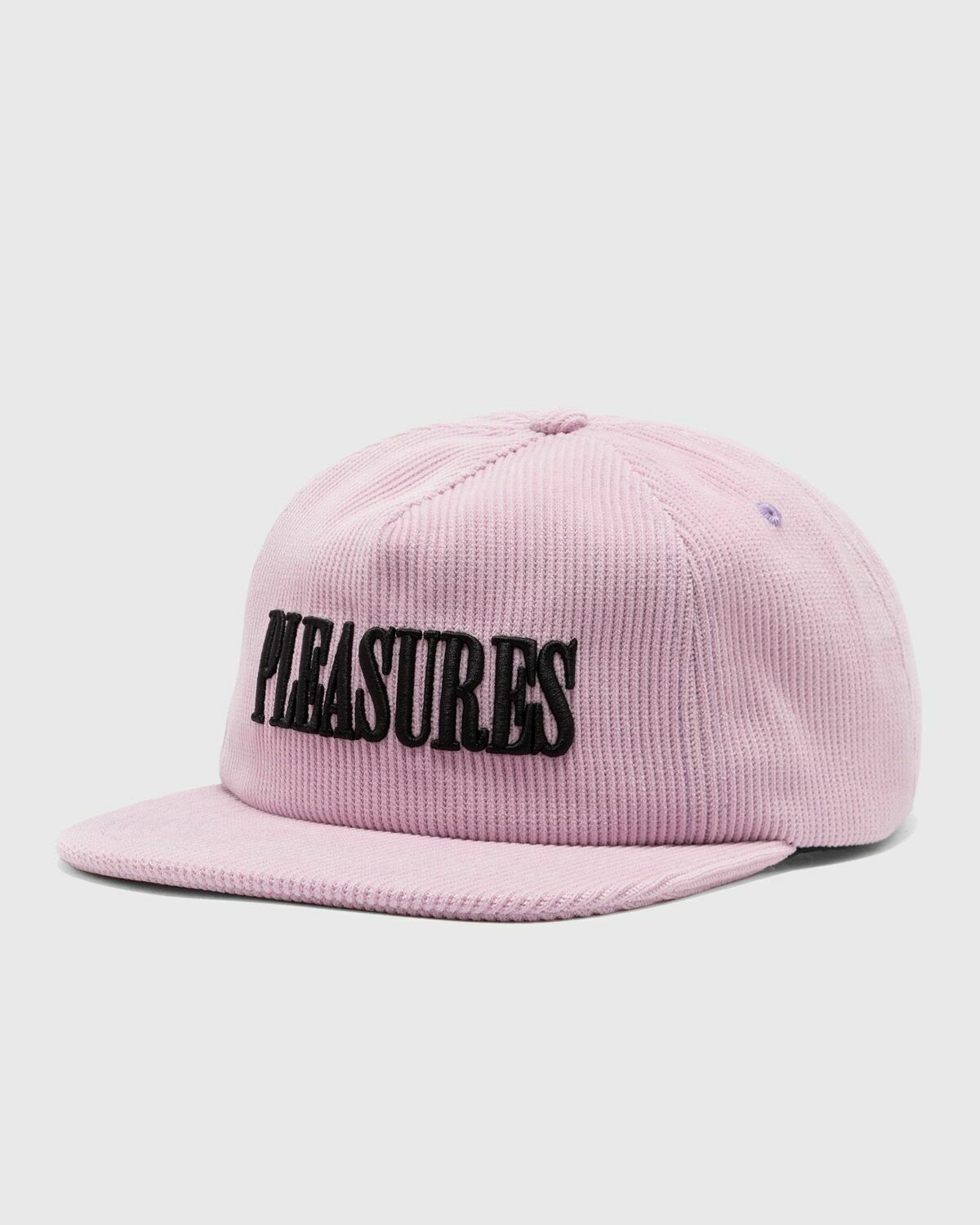 Pleasures Onyx Corduroy Snapback Pink Caps
