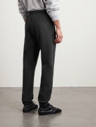 Gallery Dept. - Tapered Logo-Print Cotton-Jersey Sweatpants - Black