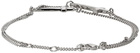 Dsquared2 Silver Double Cross Bracelet