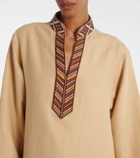 Loro Piana Tilde cotton kaftan