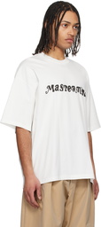 mastermind JAPAN White Boxy 'Destiny' T-shirt