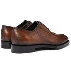 Berluti - Alessandro Scritto Leather Oxford Shoes - Brown