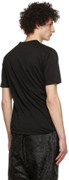 Junya Watanabe Black Cotton T-Shirt