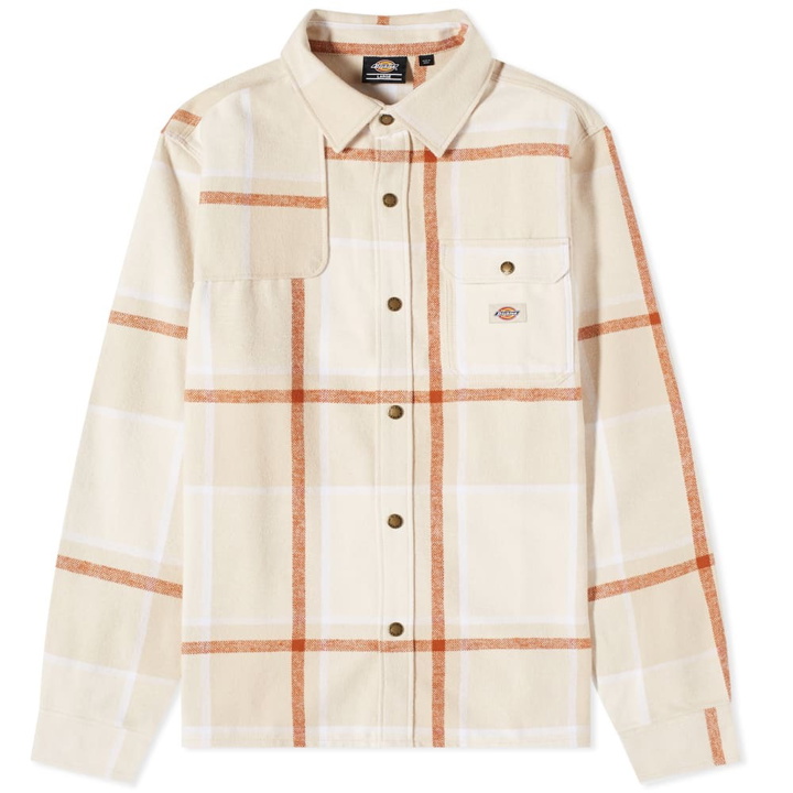 Photo: Dickies Men's Nimmons Check Flannel Shirt in Cement