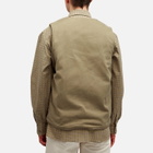 Café Mountain Men's Reversible Foragers Vest in Washed Limestone/Olive