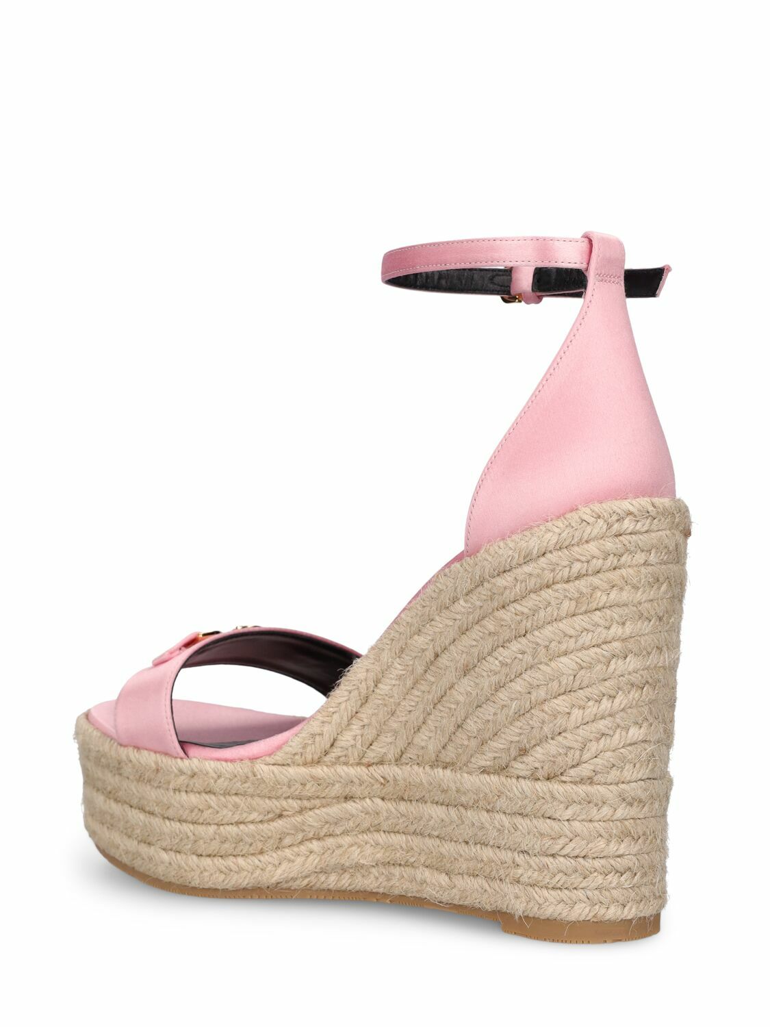 satin wedges
