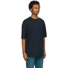 Loewe Navy and Burgundy Circle T-Shirt