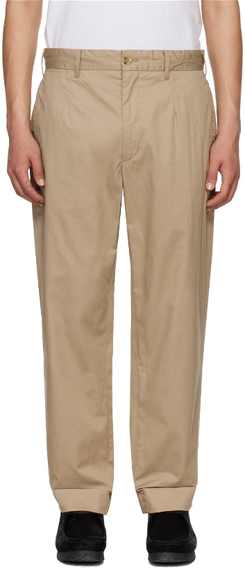 Photo: Engineered Garments Tan Andover Trousers