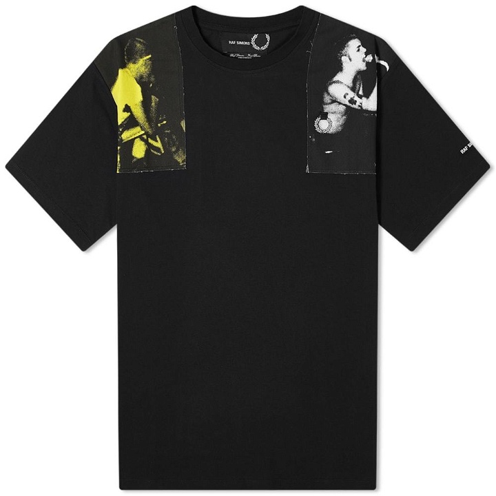 Photo: Fred Perry Reissues x Raf Simons Print Panelled Tee