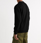 Givenchy - Logo-Appliquéd Loopback Cotton-Jersey Sweatshirt - Black