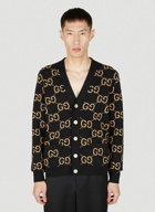 Gucci - GG Jacquard Cardigan in Black