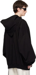 Rick Owens DRKSHDW Black Temple Mountain Hun Hoodie