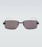 Bottega Veneta - Rectangle-frame sunglasses