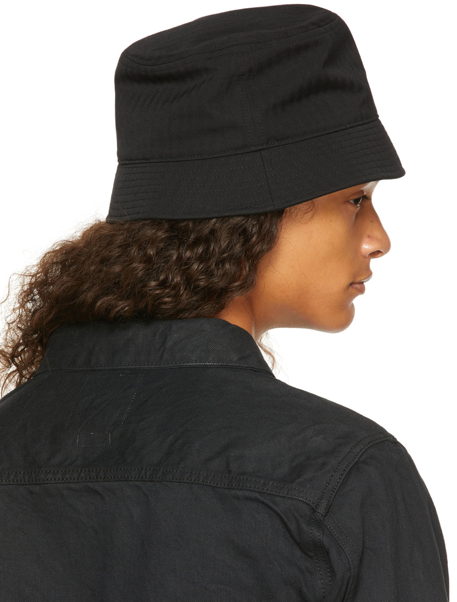 Visvim Black Dome Bucket Hat Visvim