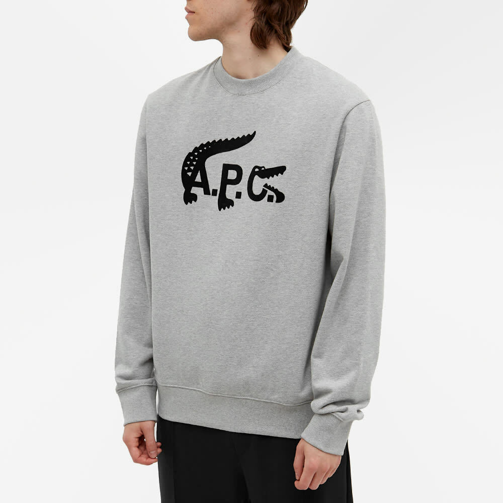 A.P.C. Lacoste XS グレー　ラコステ APC スモールロゴ A.P.C.とラコステがタッグを組んだ！ 豊富なラインナップをチェック