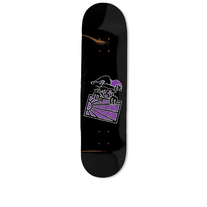 Photo: PACCBET Men's Clown Logo 8.35 Skateboard Deck in Black