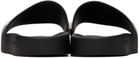 AMIRI Black Poolslide Sandals