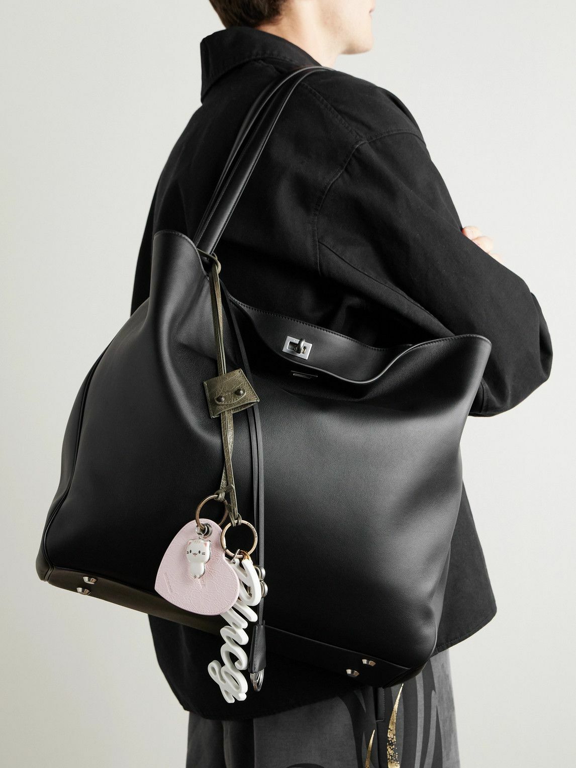 balenciaga RODEO NORTH-SOUTH トートバッグ Balenciaga - Rodeo North-South Leather Tote Bag Balenciaga