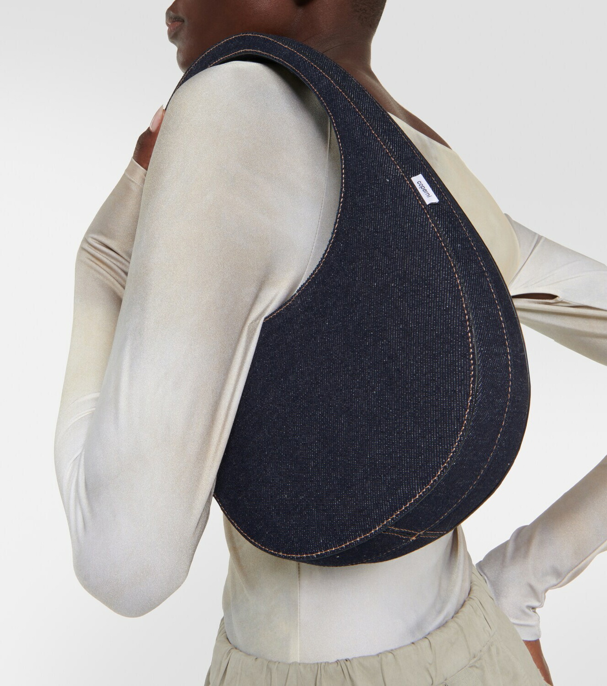 Coperni Swipe leather shoulder bag Coperni