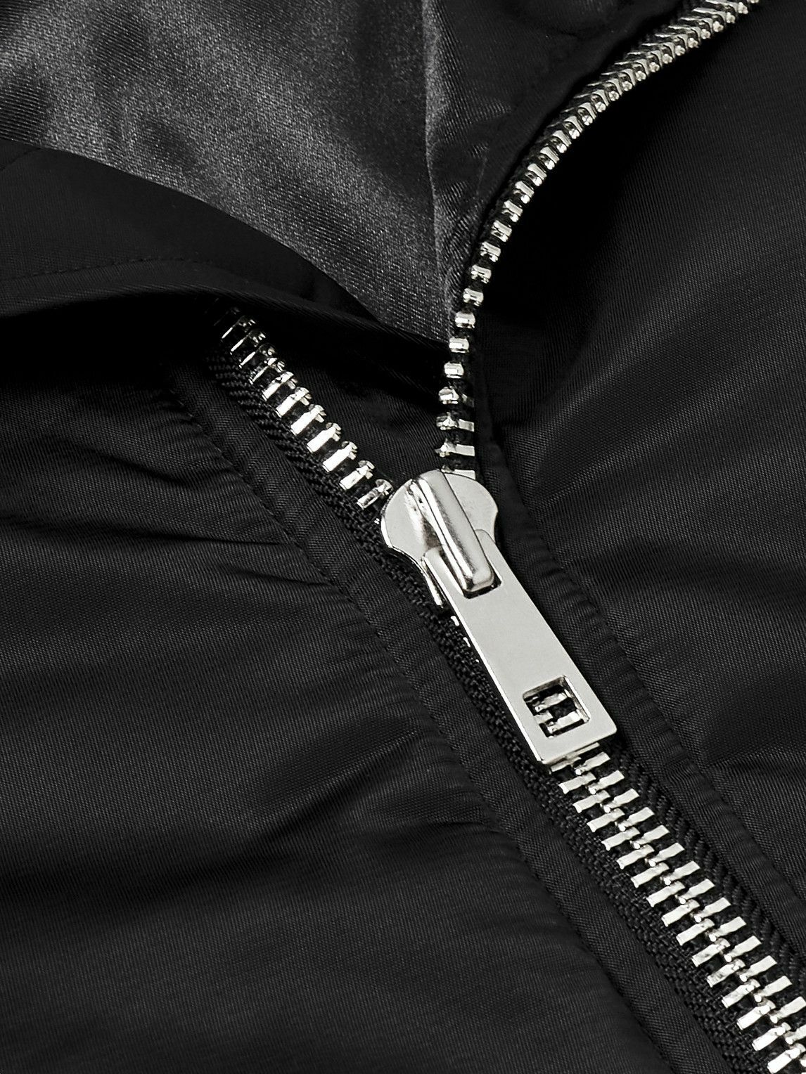 The Frankie Shop - Astra Satin-Twill Bomber Jacket - Black