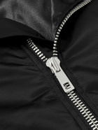 The Frankie Shop - Astra Satin-Twill Bomber Jacket - Black