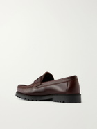 VINNY's - Lee Lake Leather Loafers - Brown