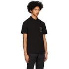 Versace Jeans Couture Black Warranty Patch Polo