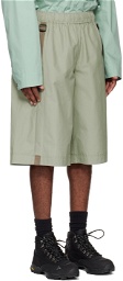 A. A. Spectrum Green Blinders Shorts