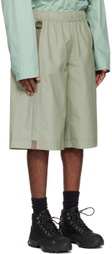 A. A. Spectrum Green Blinders Shorts