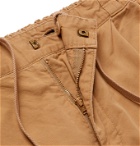 Remi Relief - Pleated Cotton and Tencel-Blend Twill Chinos - Neutrals