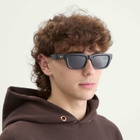Le Specs Le Castle Sunglasses in Black/Smoke Mono Polarized 