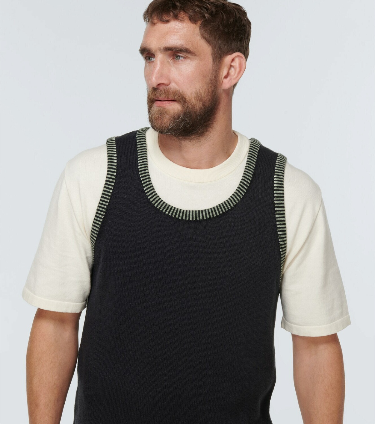 Commas Sleeveless knitted top