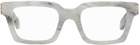 Off-White Grey Style 1 Glasses